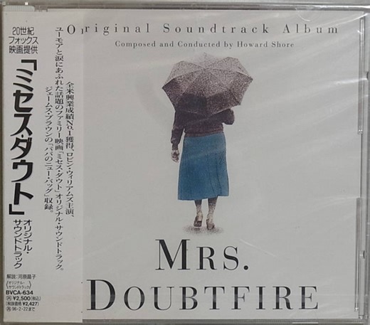 Howard Shore - Mrs Doubtfire - Original Soundtrack Album
