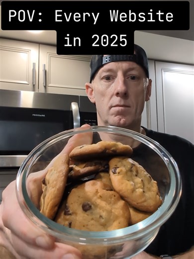 The only time I actually click 'Accept'. 🍪🖱️ #cookies #cybersecurity #uxdesign #relatable #techhumor