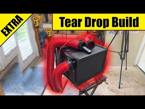 TearDrop Camper Build | DIY Portable AC Unit | Bonus Video