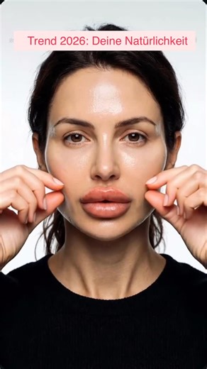 Arztpraxis für ästhetische Medizin - My Aesthetics on Instagram: "Der Trend 2026: deine natürliche Schönheit betonen. Mittels Hylase kann Hyaluronsäure abgebaut werden. (Das Video wurde mittels AI erstellt und dient nur zur Unterhaltung) ❤️✨ #hylase #trend #2026 #praxis #ärzte"