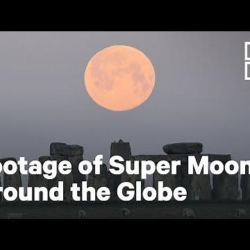 Super Moon Footage From April 26, 2021