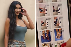 Kim Kardashian is shocked by website dedicated to her 'beautiful' FEET