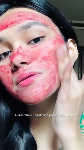 Weekly blood face mask is permanent 😋💅🏽 #youtubeshorts #skincare #shorts #shotsfeed