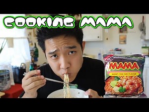 Cooking With DaBoki : MAMA Tom YUM - Thai Ramen Noodles!