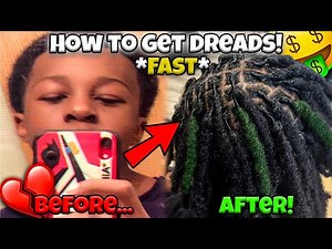 How To Get DREADS With ANY HAIR TYPE in 2025!