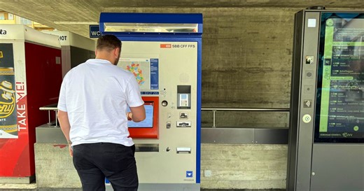 Plastik- statt Papier-Ticket: So funktioniert der neue SBB-Automat