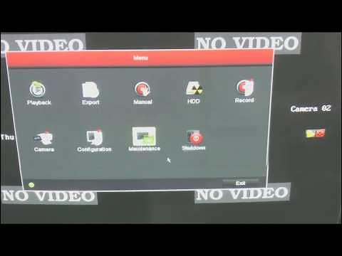 Como resetear/restablecer contraseña dvr HIKVISION (FACIL)
