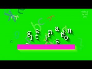 How to say "gelatinisation"! (High Quality Voices)