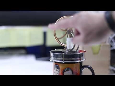 Sunnytech Stirling Engine Demonstration - External Combustion Engine
