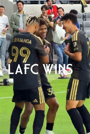 Queue the celly 😮‍💨 #LAFC #highlight #win #sonheungmin #celebration | Son Heung-min