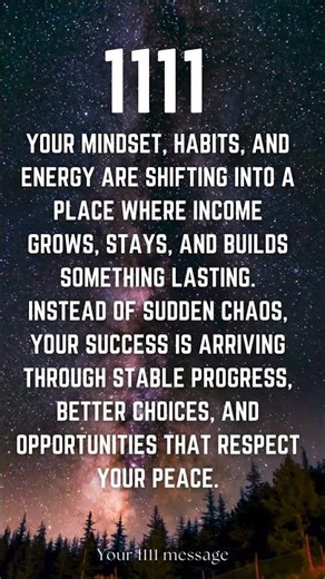 1111 angel number means You’re Becoming Someone Money Stays With #shorts