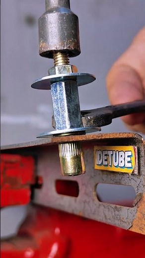 Simple And Practical Way To Install Rivet Nuts With Simple Tools
