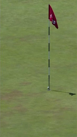 Hatton holes-out for the eagle 😮‍💨