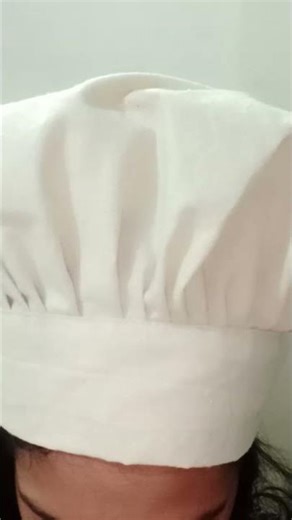 master chef cap for hand stitched