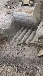 Ground crew digging through CDF concrete for us to Plumb underground