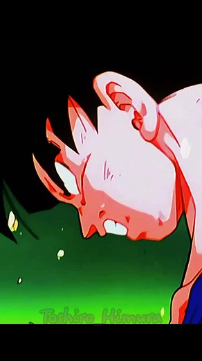 Dragon Ball Z Goku´s First Super Saiyan Transformation Template