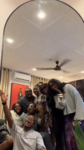 I hosted a movie night and invited 8 friends to come dine and watch holiday movies with me. I made milk popcorn, vodka suya pasta and party cocktails. I think we should do this more often #GoodTimesWithDSTV #dinnerparty #dinnerandamovie #foodasmr #homecookedmeal Would you attend a movie night? | Ama Udofa