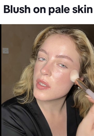 How I add life and dimension to extremely pale skin🌸🥰 #irish #makeup #paleskin #tutorial #bridalmakeup