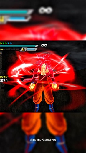 Goku SSJ4 Vs King Gomah | Final Kamehameha | DBZ TTT | #goku #dbdaima #shorts