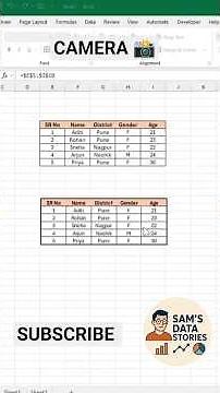 Dynamic Data Updates in Excel - See it Live! 🚀 #excel #shorts #shortsfeed #exceltips #microsoftexcel