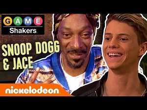 Best Jace Norman & Snoop Dogg Moments in Game Shakers | Nick