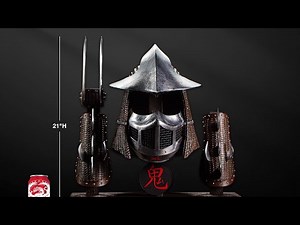 New TMNT Teenage Mutant Ninja Turtles Shredder Life Size Armor fully revealed PCS Collectibles