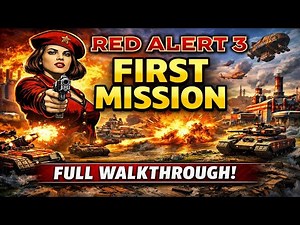 Red Alert 3 – First Mission Walkthrough (C&C Red Alert 3 Gameplay)