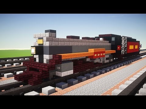 Minecraft Canadian Pacific 2816 Steam Train Tutorial