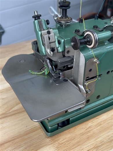 Sew Tech | Merrow MG-3U emblem and patch edging grand champion. | Instagram