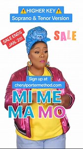 18K views · 817 reactions | Let's go Singers and dreamers‼️SING this vocal exercise with me honey! These are the last 4 days of the SALE of all my online singing courses!  Sign Up today for only $79 at Cherylportermethod.com and have a wonderful weekend! ❤️ | Cheryl Porter Vocal Coach | Facebook