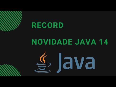 Java - Record - Novidade Java 14 - Programação Iniciante