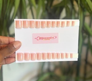 Pink Nails| Wide Nails| Extra Short Nails| Date Night| Wider Nail Beds| Press on Nails| Ready to Ship| Mini Nails| Natural Nails| Size 00 - Etsy