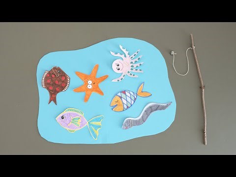 How to make a fun fishing game for children - DIY by Søstrene Grene