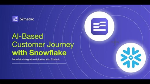 B2Metric AI-Powered Customer Journey Analytics with Snowflake | B2Metric posted on the topic | LinkedIn