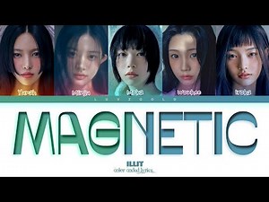 ILLIT (아일릿) 'Magnetic' Color Coded Lyrics