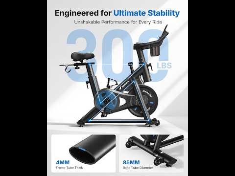 MERACH Exercise Bike Review – Low Noise Stationary Bike with App & Fitness Courses