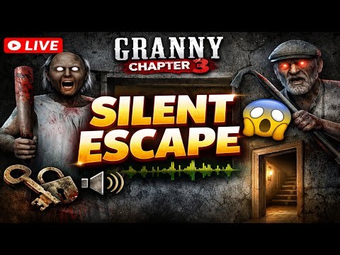 YV GAMING ADDA is live! || GRANNY 3 FULL GAMEPLAY LIVE 🔴 #granny3