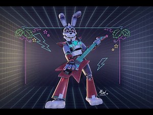 Glamrock bonnie message? He went missing? |Fnaf Security breach|