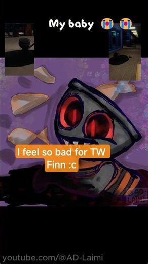 I feel so bad for him :c \\\\ Dandy's World #dandysworld #finn #fyp #roblox #shrimpo #animation