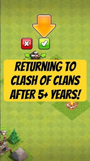 Back to #clashofclans in 2025! ⚡ Relearning the Game #coc #gamingshorts