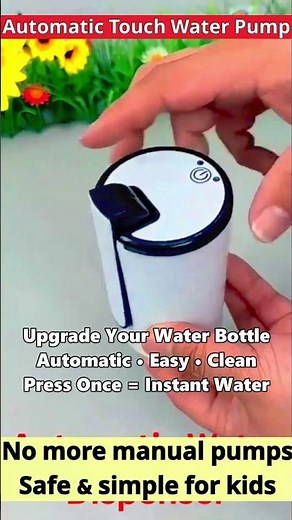 Smart Touch Water Pump Review! Hands-Free Water Dispenser for UAE Homes & Offices