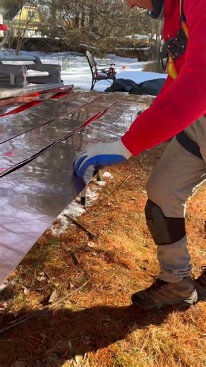 Copper drip edge preparation #asmr #relaxingvideos #relaxingsounds #copper