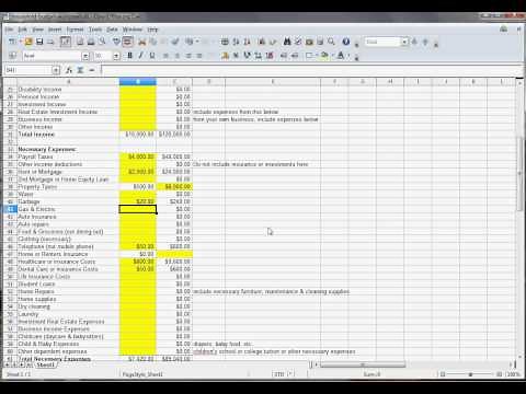 How to Use Our Free Household Budget Worksheet