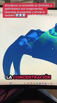 We simulated an assembly in SimSolid and optimized its components. Download the assembly and simu...