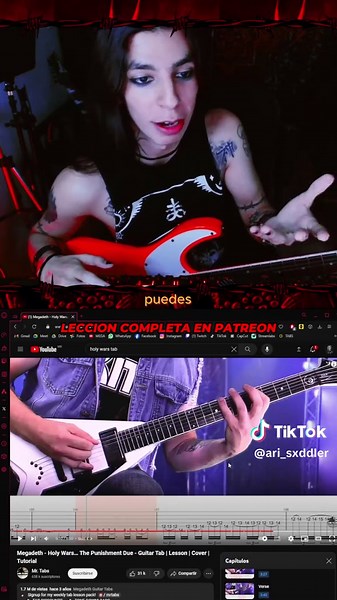 Cómo Componer Riffs Megadeth: Tutorial de Guitarra