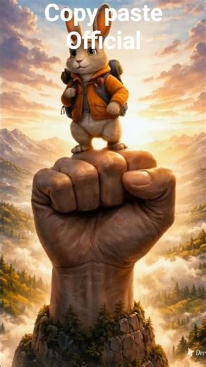 little skydiving rabbit #trending #rabbit#shorts