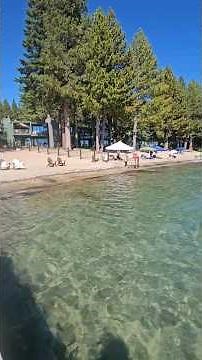 Private Beach | Hyatt Regency Lake Tahoe Resort Spa and Casino | Incline Village | North Lake Tahoe