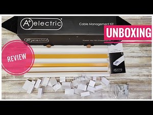 REVIEW A+ ELECTRIC Cable Tray Cord Cover Raceway Organizer HOW TO INSTALL