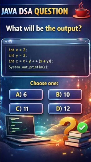 Java ka tricky operator 😱 kya aap sahi answer de paoge? 🤔🔥 #JavaDSA #CodingChallenge