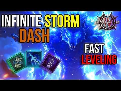 INSANE STORM DASH DRUID - FAST LEVELING 1-70 Diablo 4 Lord Of Hatred